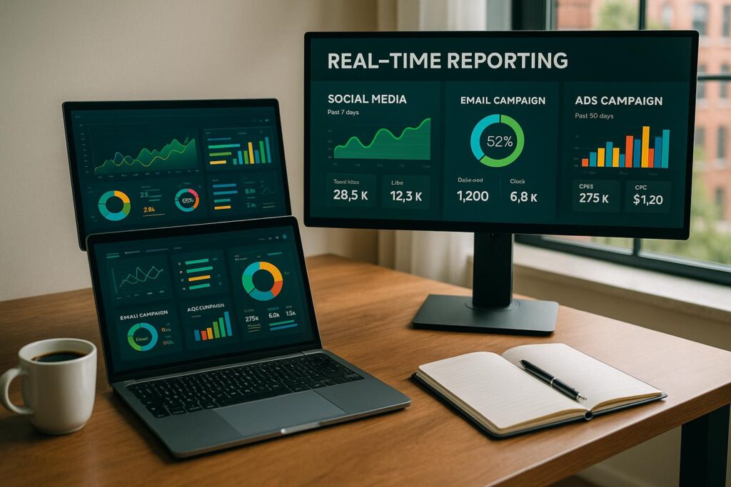 Real-Time Reporting for Multi-Platform Campaigns