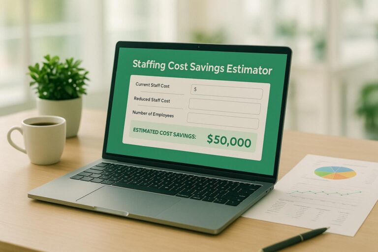 Staffing Cost Savings Estimator