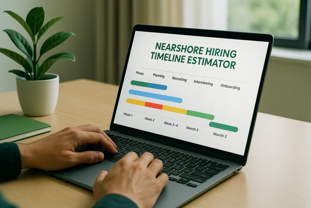 Nearshore Hiring Timeline Estimator