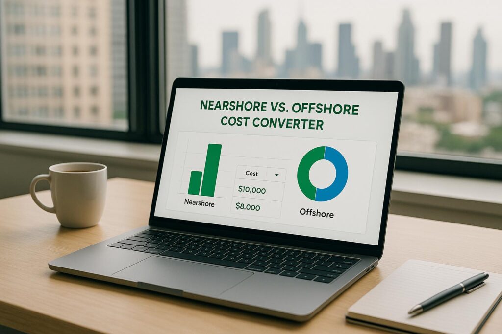 Nearshore vs Offshore Cost Converter