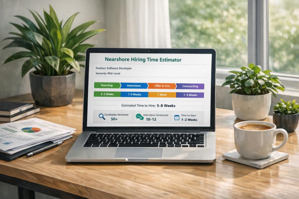 Nearshore Hiring Time Estimator