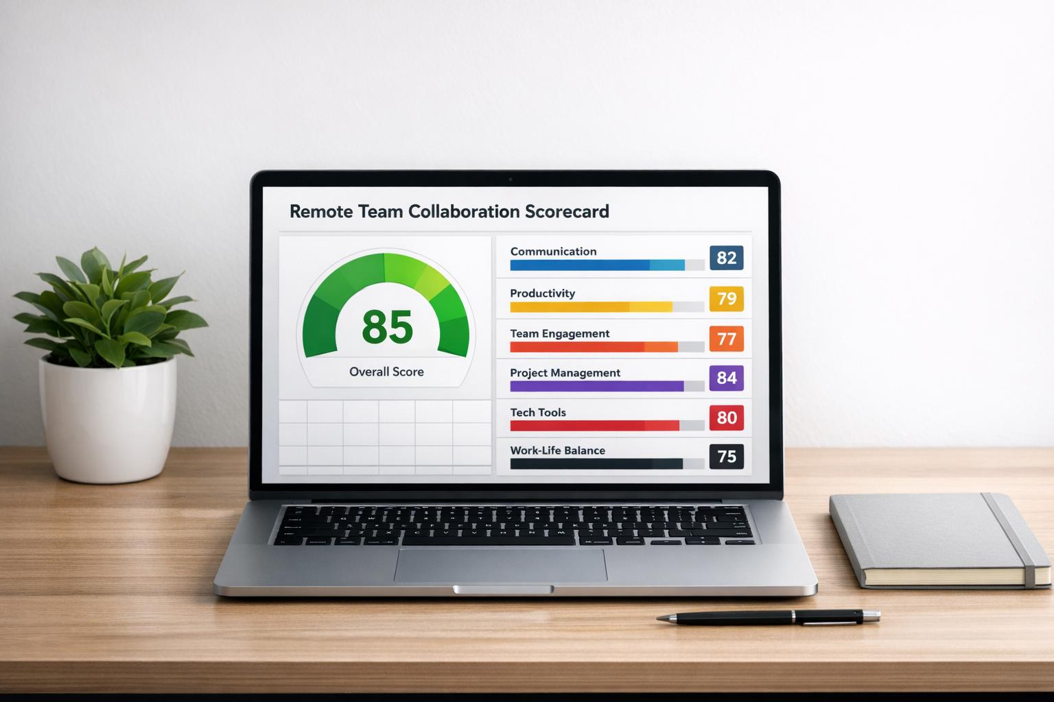 Remote Team Collaboration Scorecard